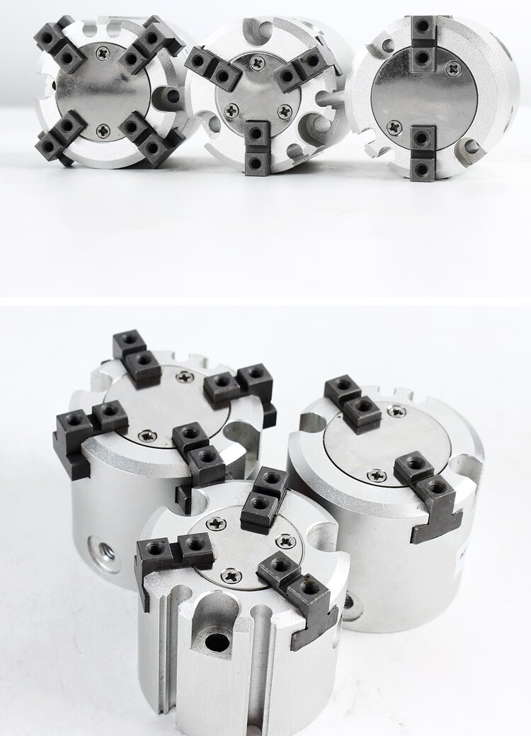 气爪mhs216d20d25d32d手指气缸mhs3三爪mhs4四爪手指气缸mhs440d四爪