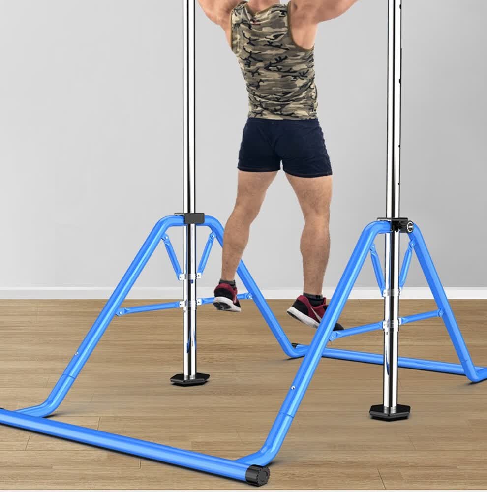 单杠室内引体向上器家用小孩子增高吊环秋千防护垫套装幼儿园健身器材