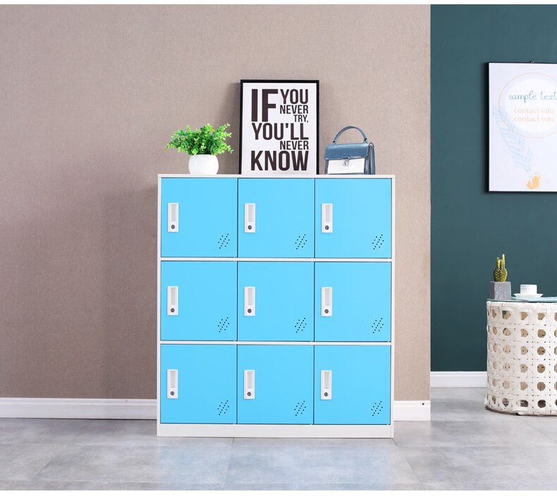 汇恒聚通 学校教室柜子储物柜书包柜小学生柜班级收纳柜教师蓄物置物