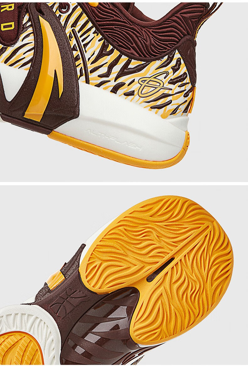 海沃德2代安踏篮球鞋男夏季新款中帮实战球鞋运动鞋子1黑体育红银色39