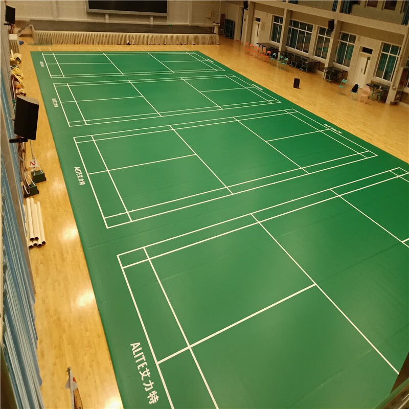 艾力特石榴石运动地胶室内羽毛球乒乓球塑胶运动地板 石榴石 石榴石5.