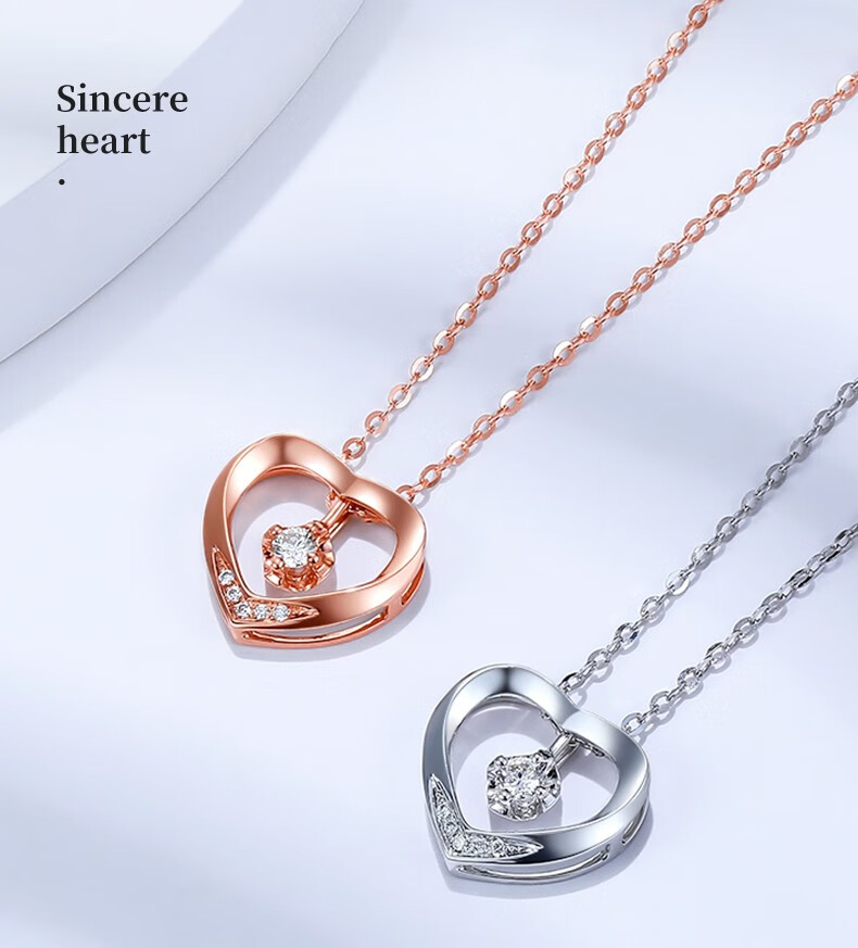 坠40cm 尾链5cm-红18k金>所属分类:珠宝首饰>k金饰品>k金项链是否自营