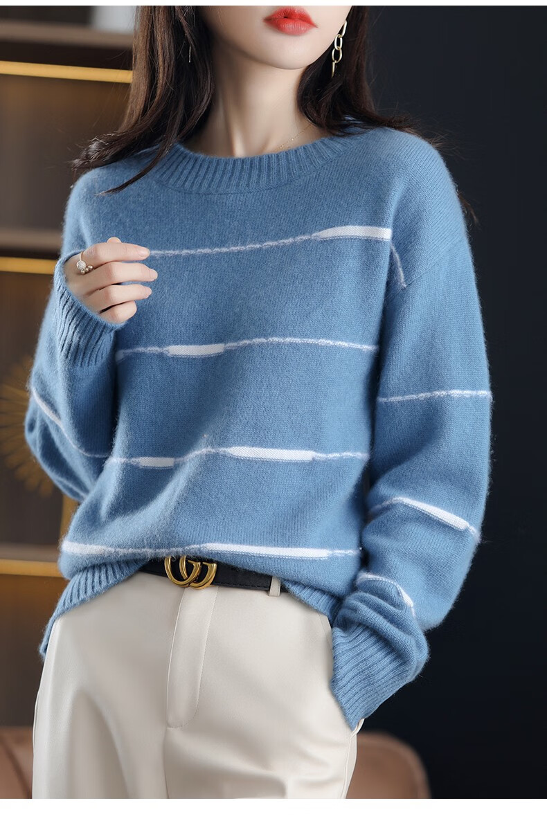 简约,慵懒风,百搭流行元素:3d穿着方式:套头领型:圆领上市时间:2021年