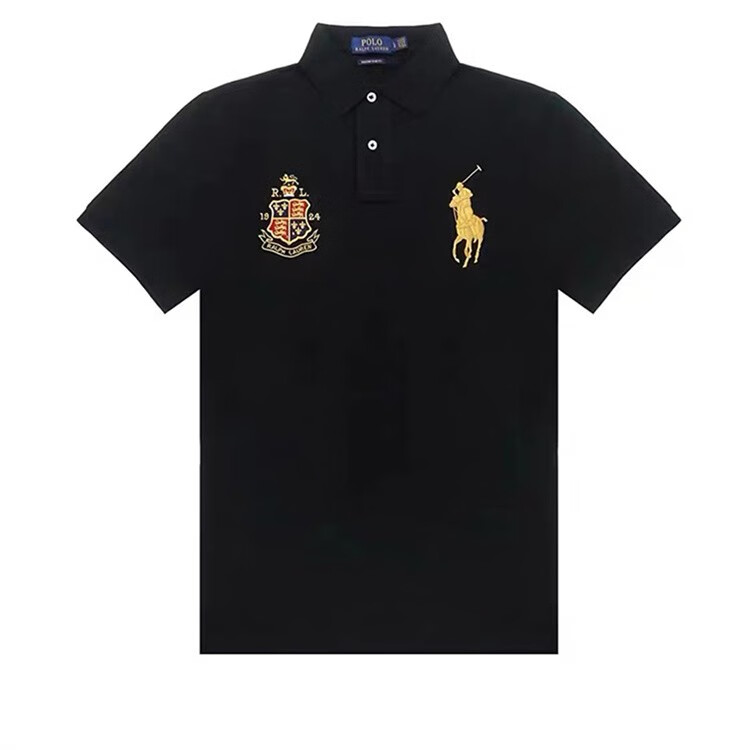 poloralphlauren拉夫劳伦新款男士polo衫皇冠舒适透气纯棉男士翻领