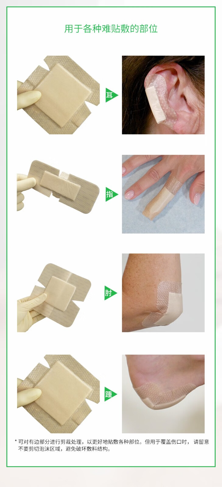 【顺丰】美皮康瑞典墨尼克进口医用褥疮贴压疮贴烧伤贴无菌敷贴 有边