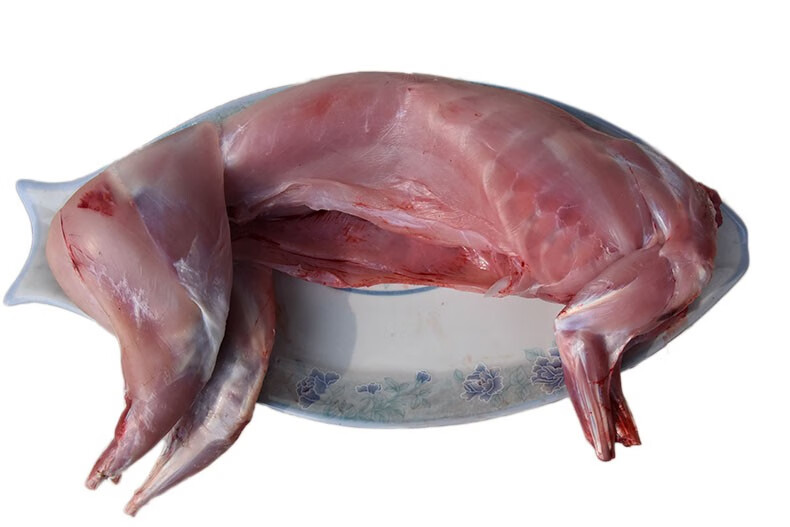 农家姑娘 农家新鲜兔子肉 整只装 净重3斤以上