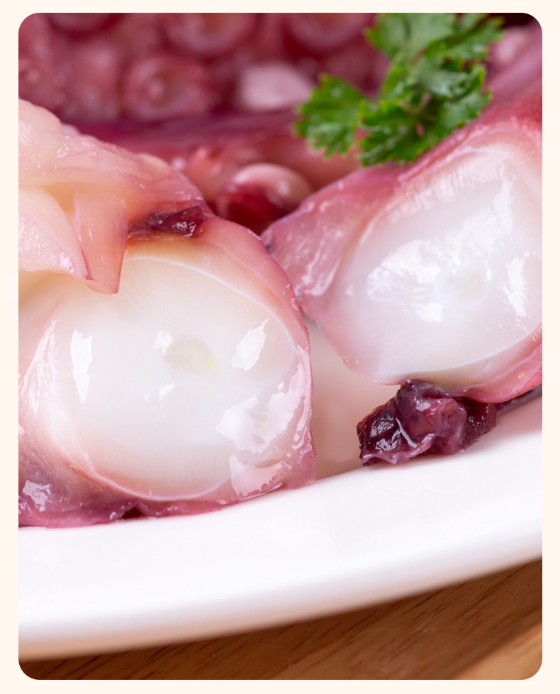 深海熟冻八爪鱼即食新鲜生鱼片章鱼爪烧烤火锅食材 海鲜水产 深海章鱼