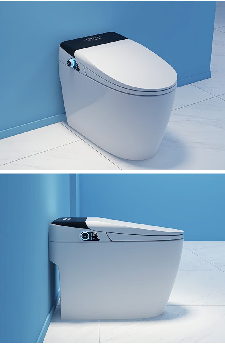 德国德斯图dst8801智能马桶全自动冲水一体式即热无水箱家用坐便器全