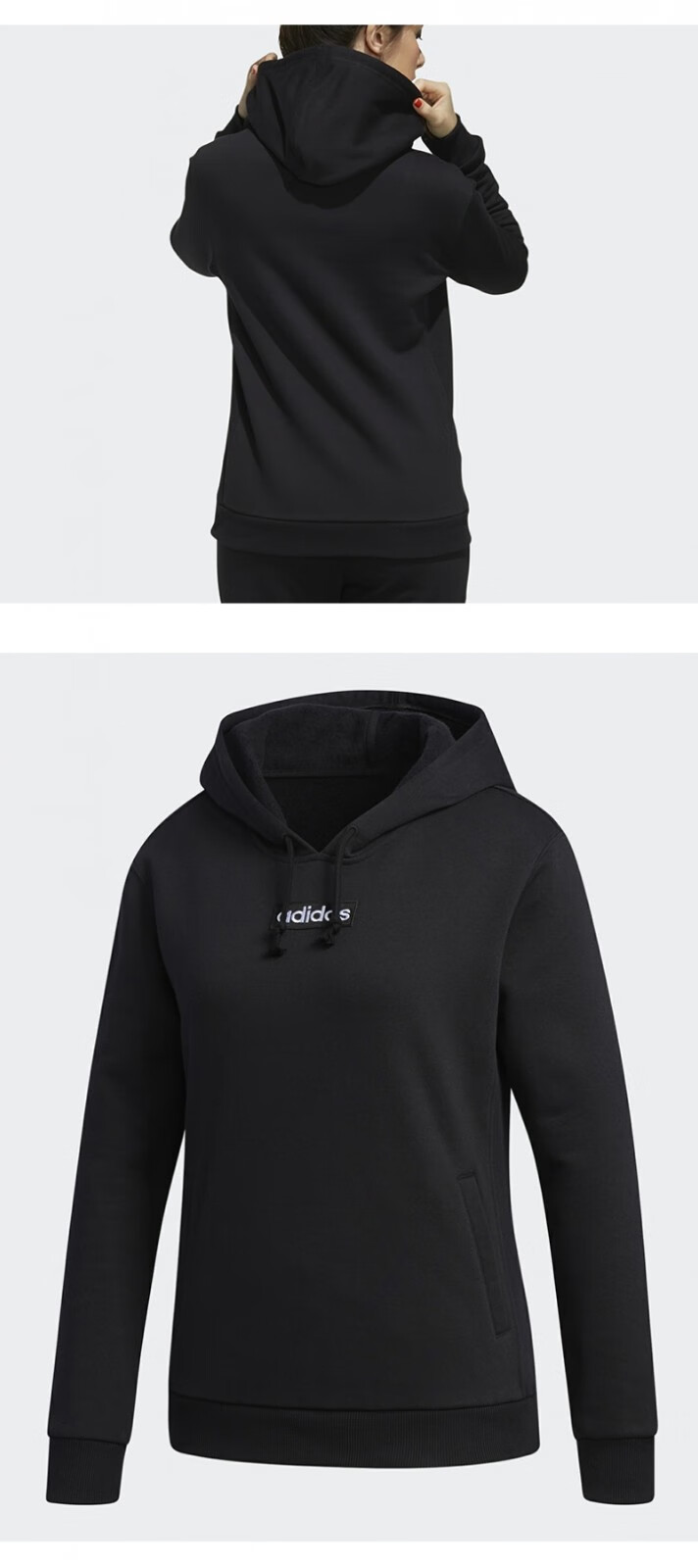 (adidas) 阿迪达斯(adidas)neo女装运动舒适休闲针织套头衫卫衣dz7596