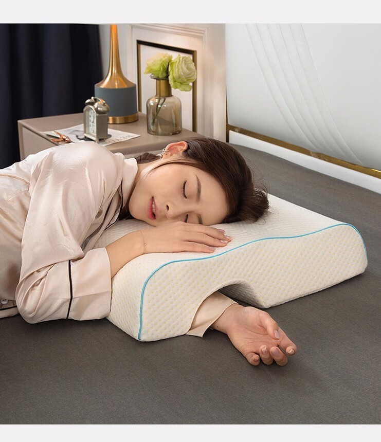 加长情侣枕头不压手睡眠枕芯太空记忆枕芯学生单人双人家用卧室手臂枕