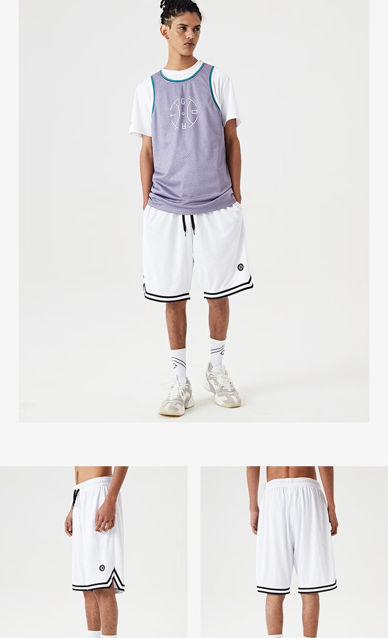 准者运动篮球裤男女夏季薄款五分裤运动裤街头跑步时尚潮休闲短裤