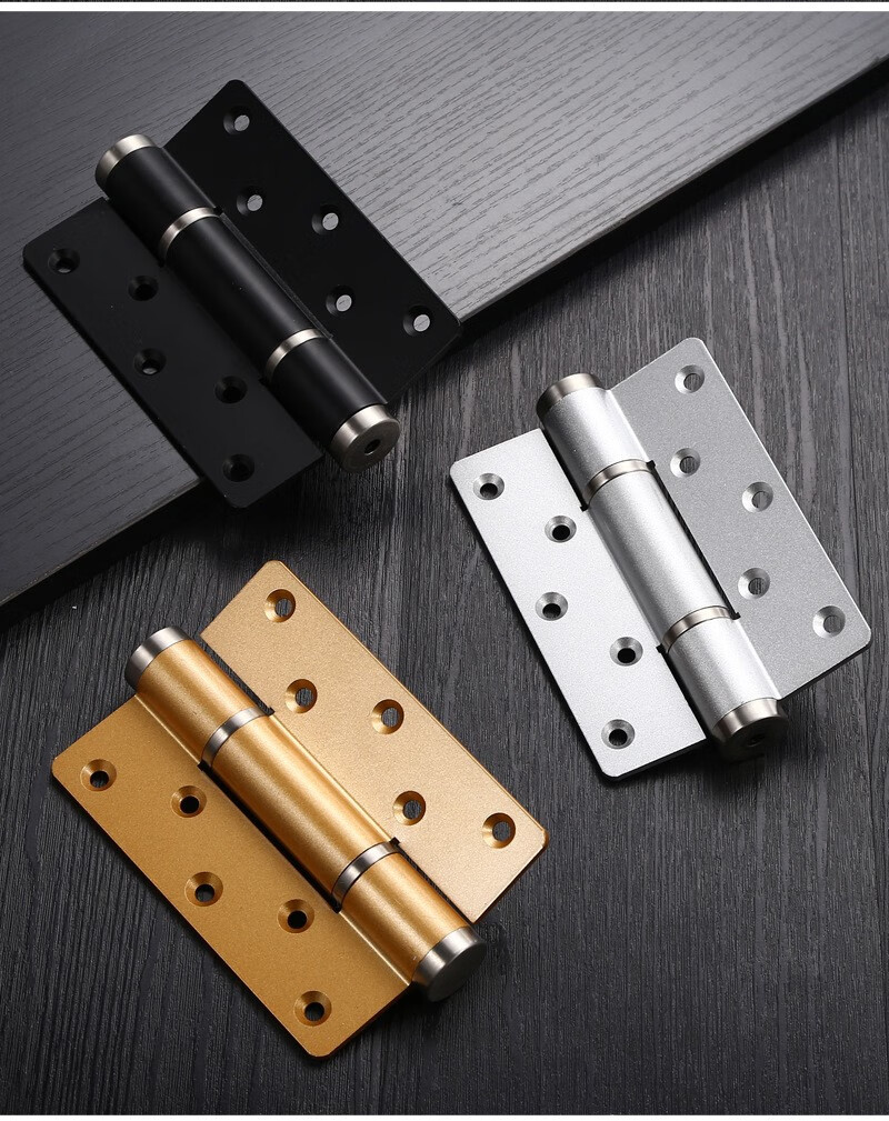 隐形门液压合页缓冲关门平开合页自动闭门器子母合页阻尼弹簧铰链平开