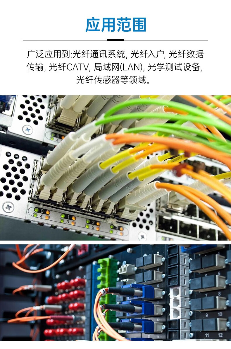 普联光迅电信级光纤跳线scscfcfc单模单芯单纤光纤跳纤尾纤机房光纤