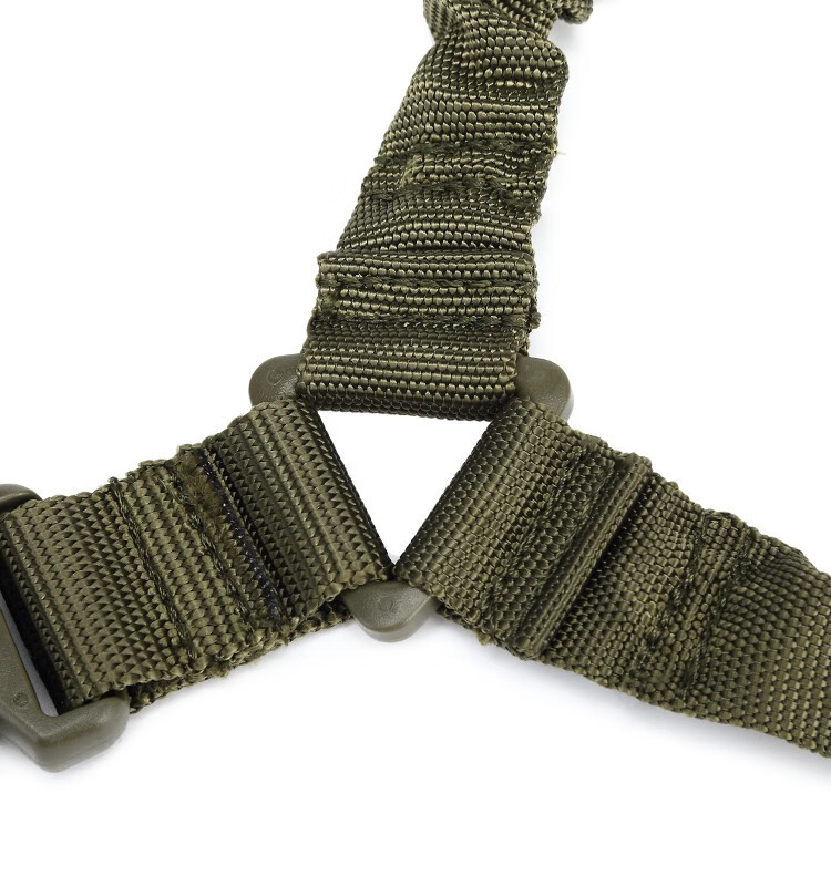 户外枪背带单点枪带美式通用尼龙战术背带快拆肩带枪绳相机挂acu