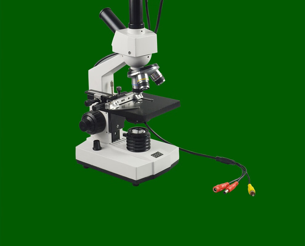 约克(york)7寸屏幕显微镜视屏显微镜高清640倍光学显微镜带高清大屏