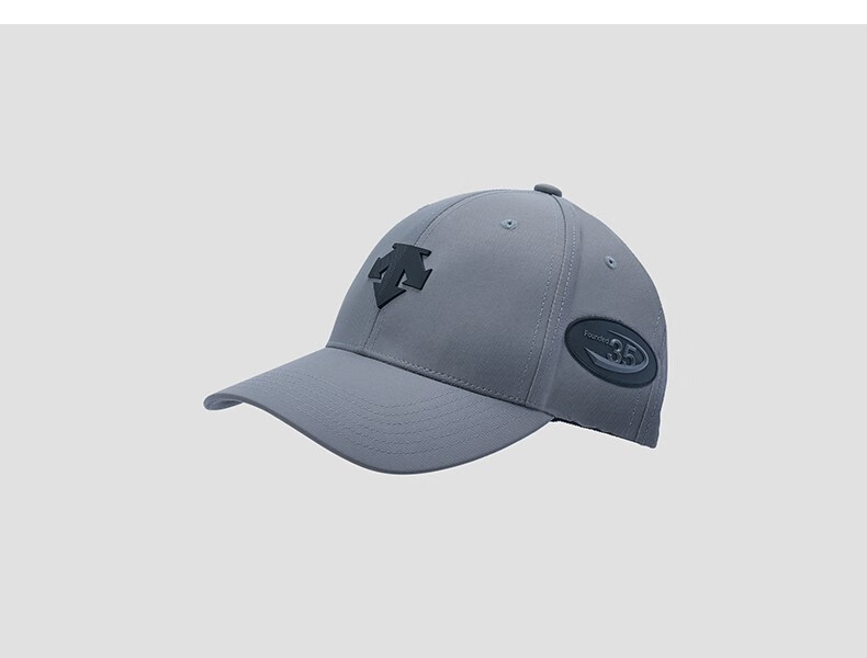 descente迪桑特训练男女款运动棒球帽春季新款d2133tcp28黑色bkf