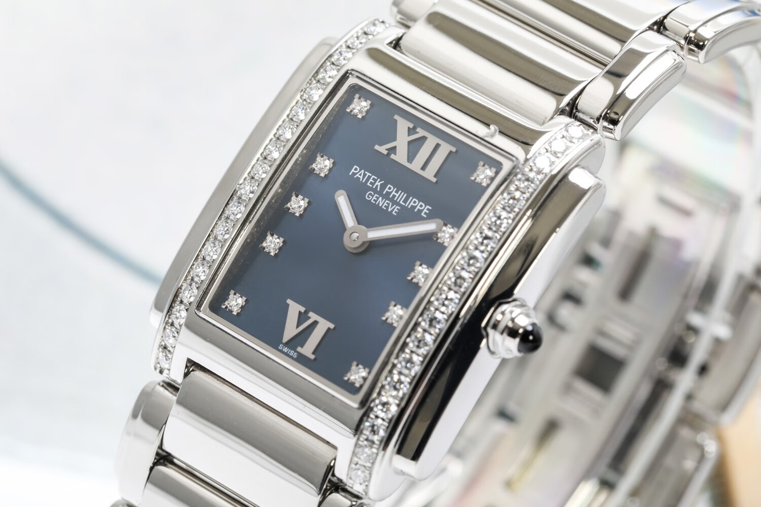 【二手95新】百达翡丽4910/10a-012 twenty~4系列女表 25mm表径镶钻