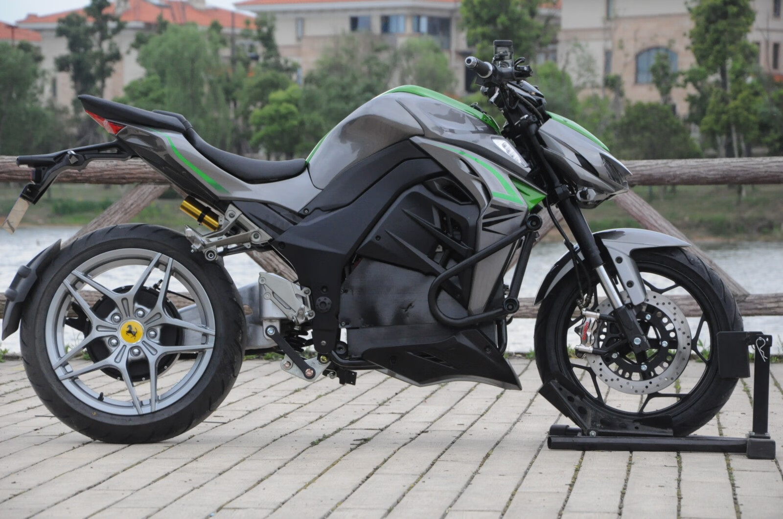 全新蟒蛇电动摩托车跑车z1000成人趴赛高速大型电摩72v电动车电瓶车 5