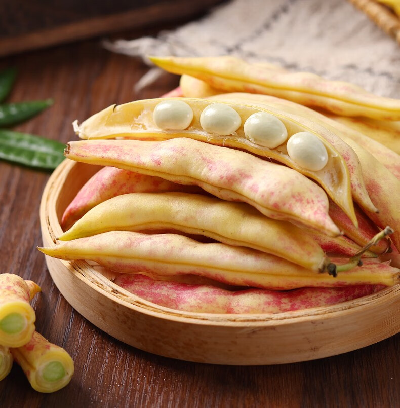 速冻黄金勾豆角15斤装东北黄金勾豆角速冻黄金勾豆角勾勾黄豆角开锅就