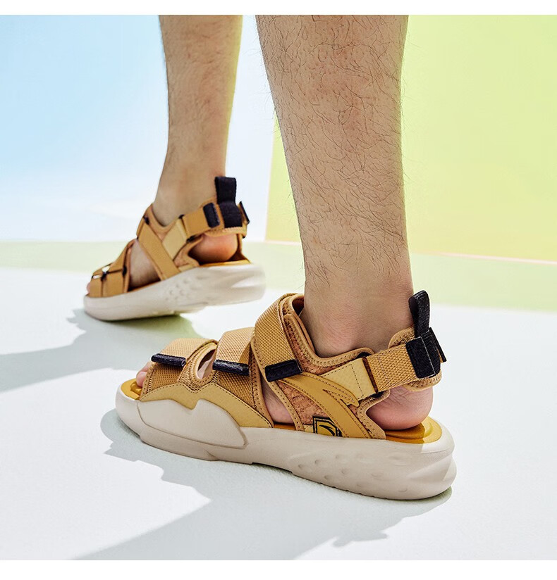 【霸道凉鞋】安踏运动凉鞋男鞋2022夏季新款外穿沙滩凉拖厚底软底时尚