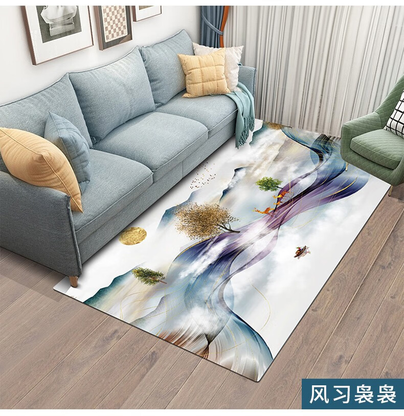 艾维乐 pvc软玻璃透明塑料垫木地板保护垫圆形办公转椅子吊篮电脑椅