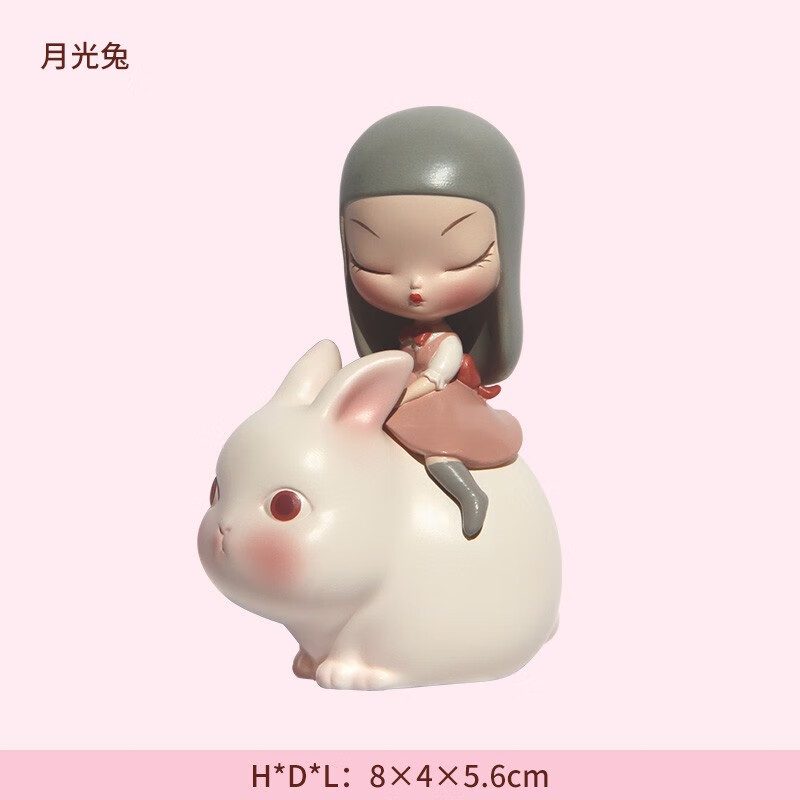 可米生活白夜童话经典lite创意手办盲盒女生生日礼物情人节礼物新年