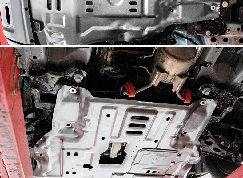 饰逸路哈弗大狗发动机护板加厚3d锰钢底盘装甲改装砂石挡板防护板哈弗