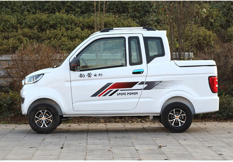 老头乐电动汽车皮卡油电两用四轮代步电瓶轿车新能源家用接送孩子