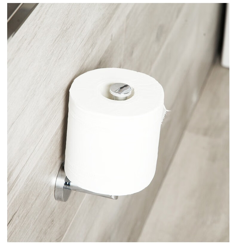 美标卫浴竖置纸巾架卫生间浴室挂件厕纸架竖立支架1488ffas1488厕纸架