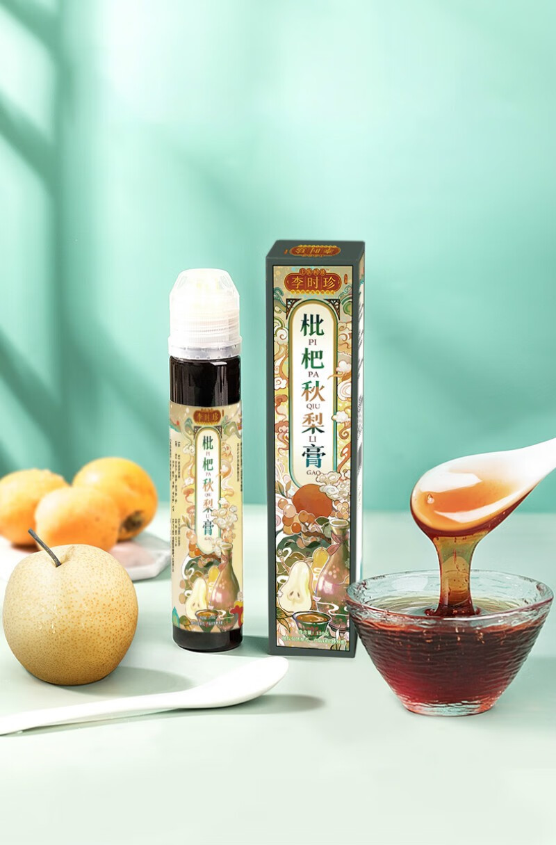 李时珍枇杷雪梨膏160g每盒一盒