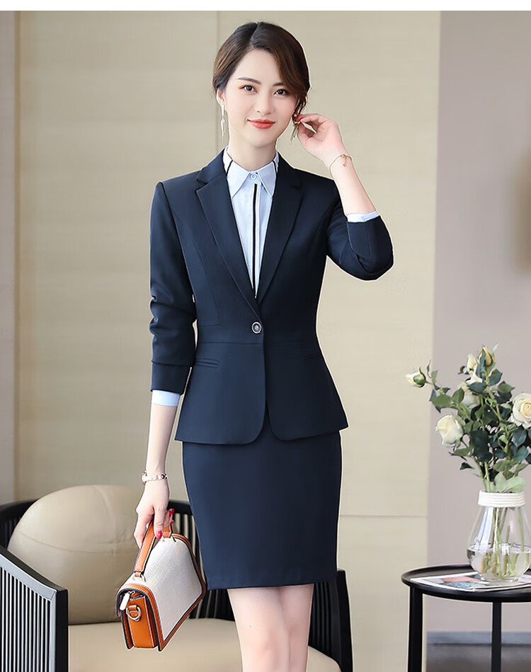 微羽轩小西装女职业装女装套装女士正装新品白领商务面试工作服女士