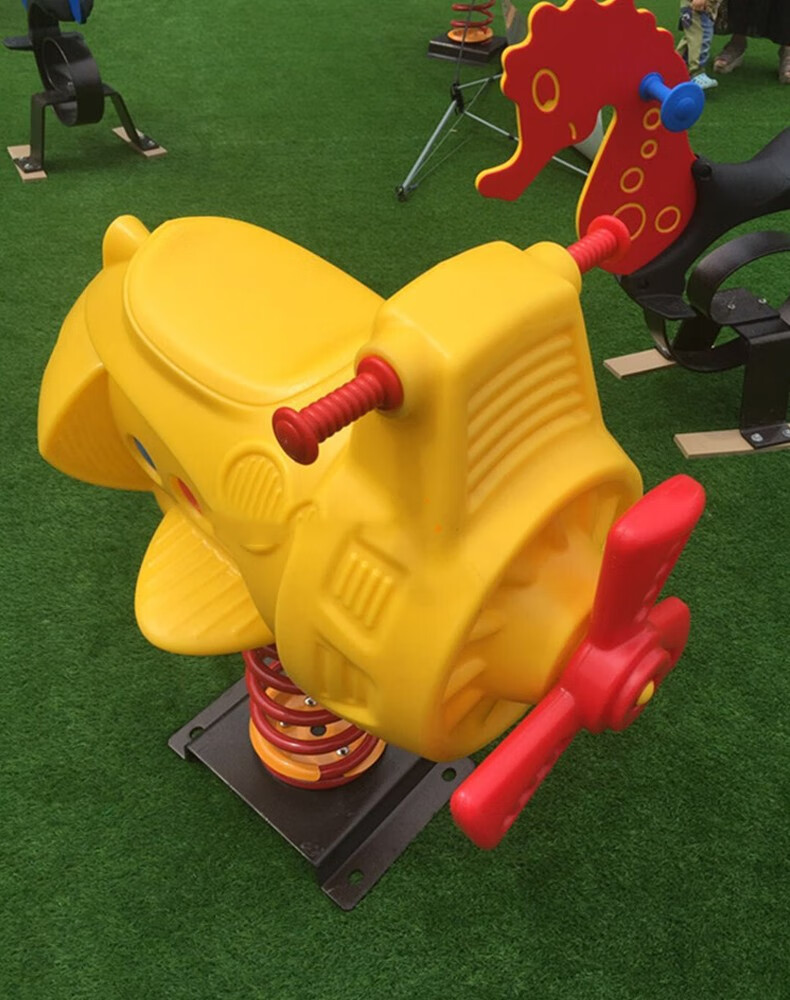 户外健身器材摇摇马广场公园儿童摇摇乐幼儿园室外游乐设施弹簧摇马