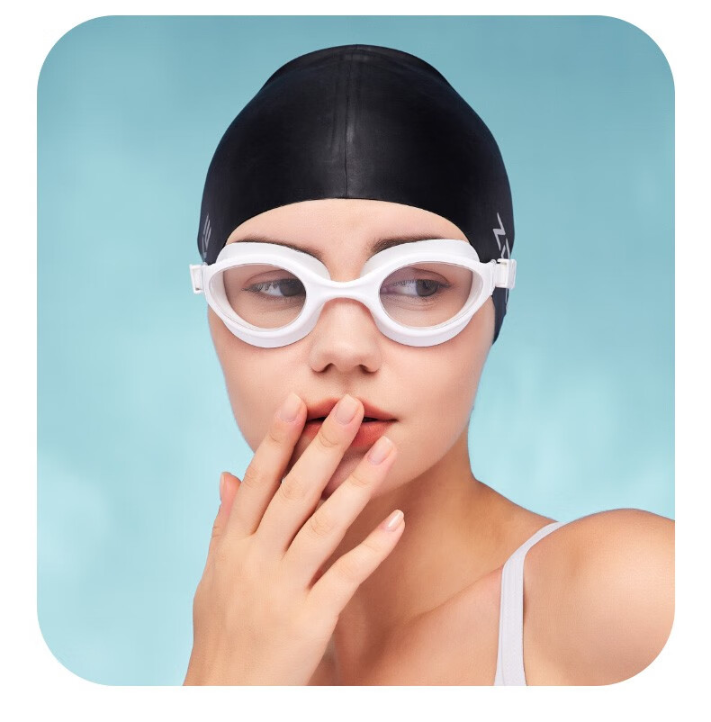 zoke洲克泳镜女士防水防雾高清大框游泳护目眼镜成人专业男士运动泳镜