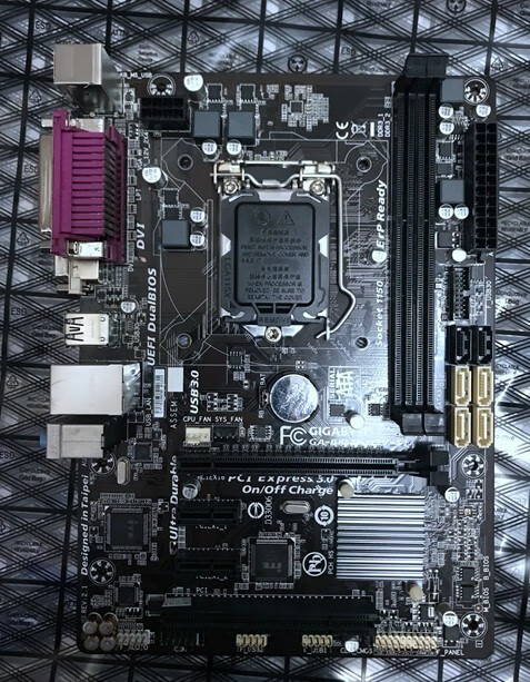 三年包换新 技嘉b85m-d3v d2v 1150 ddr3主板i5套装z97台式机电脑ku&