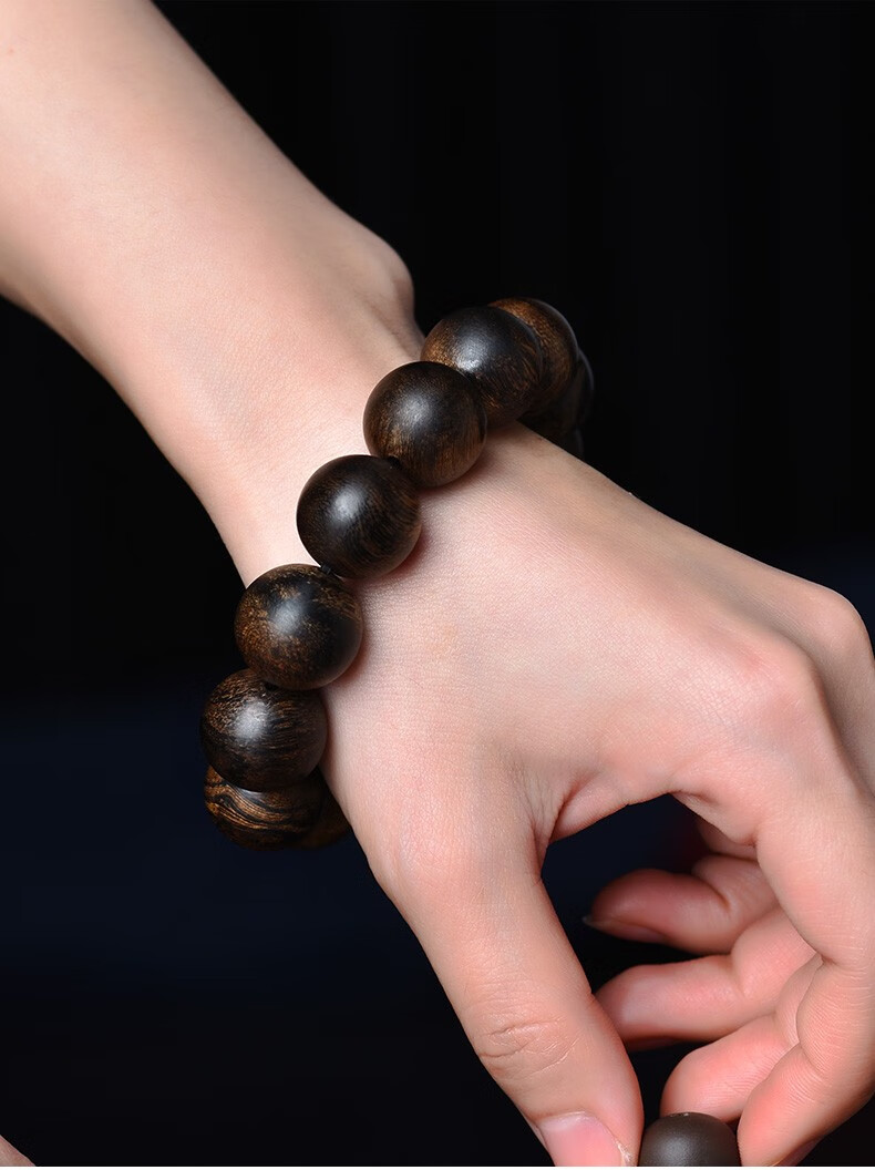 今古楼(jingulou)沉水黄奇楠!满油薄荷凉 16mm富森黄棋楠沉香手串 16.