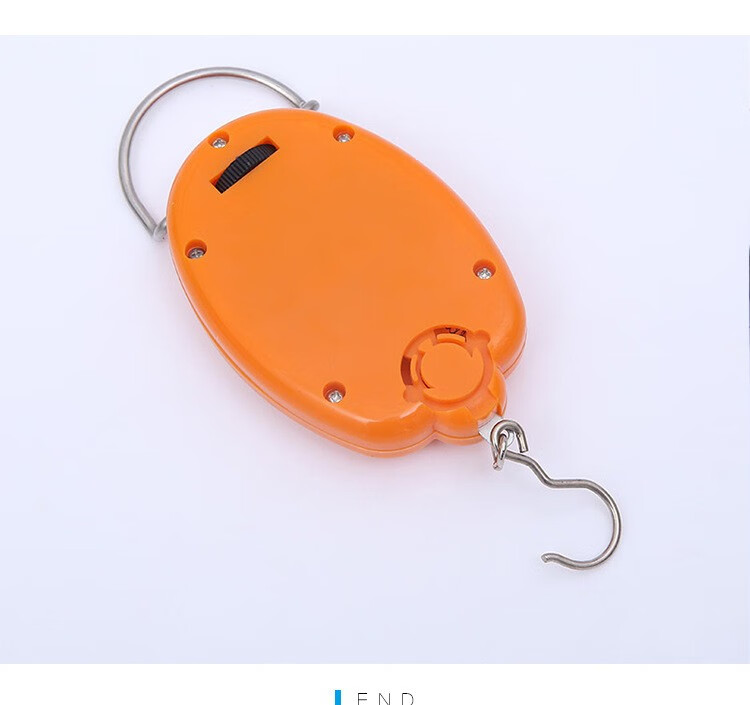 默然诺尔 手提秤便携式弹簧秤高精度5kg电子称厨房家用小挂称行李称重