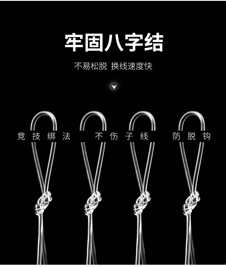 逸钓者新品仕挂简易版手工精绑成品仕挂子线双钩伊势尼子线组串双鱼