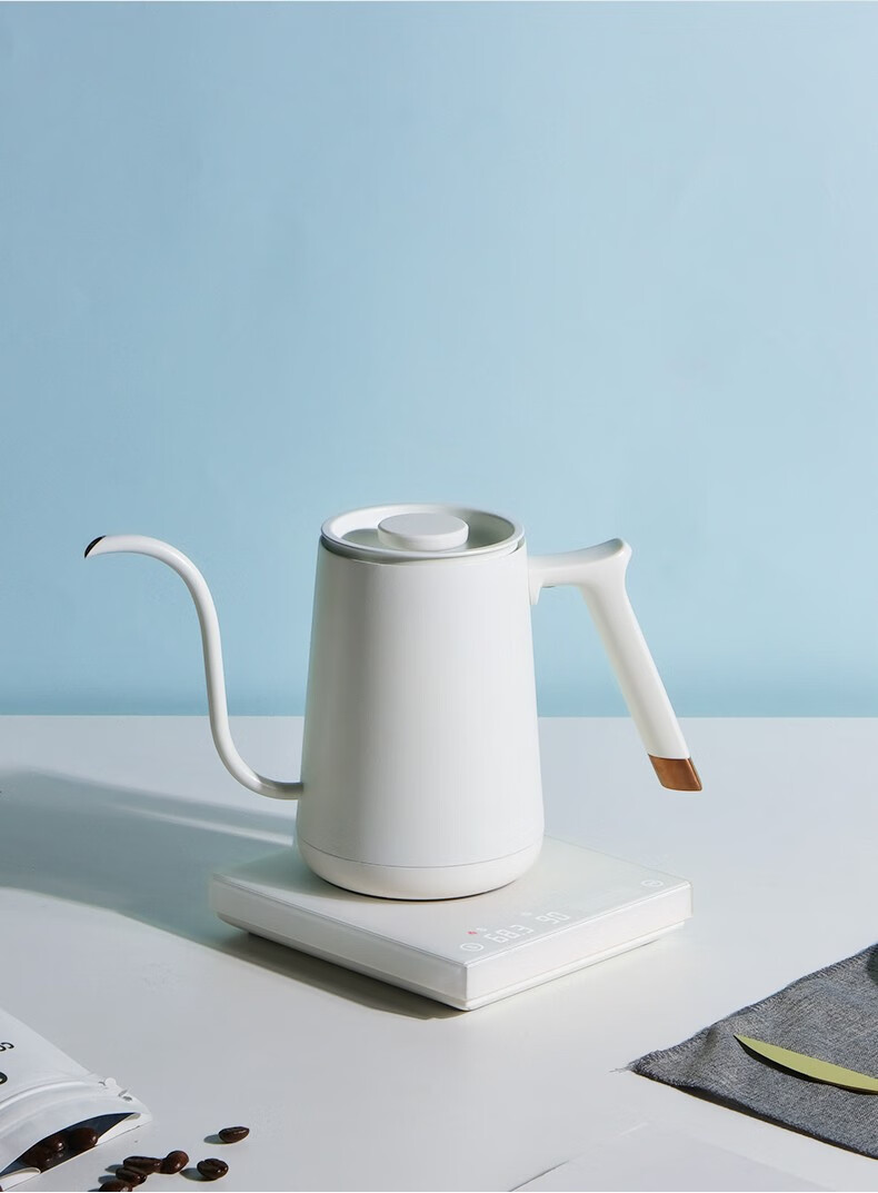 勒顿泰摩鱼smart不锈钢温控家用细长嘴手冲咖啡壶电热恒温水壶家用版