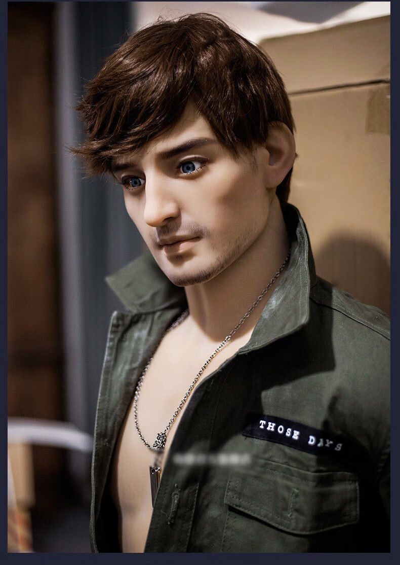 全硅胶实体娃娃女用免充气娃娃仿真人肌肉玩偶炮机帅哥 成人女用情趣