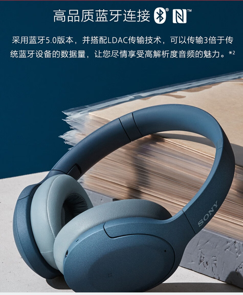 【二手99新】索尼(sony)wh-h910n蓝牙无线主动降噪头戴式立体声游戏