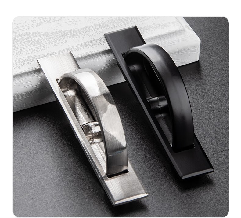 顶谷榻榻米暗拉手隐形嵌入式内嵌日式盖板床板抽屉平板把手隐藏暗扣手