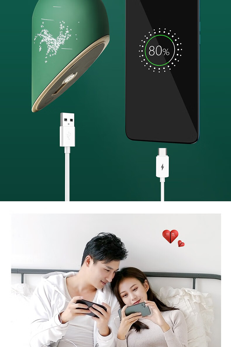 聚创阁 情侣爱心暖手宝宝情人节圣诞节平安夜礼物生日礼物女生送女友