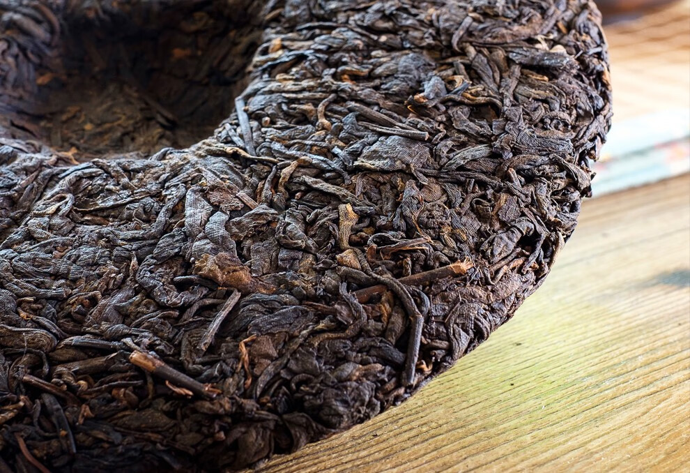 瑞沁祥茶叶 2004年班章古树 云南普洱熟茶陈年普洱熟茶饼 七子饼400g