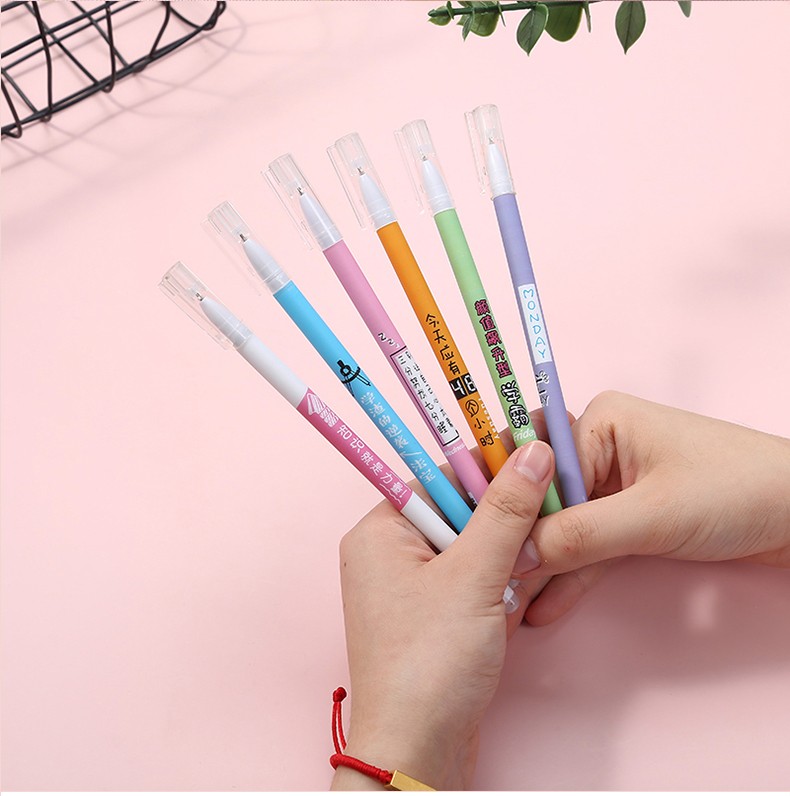 佳学派可爱摩擦笔三年级学生樱花热可擦中性笔晶蓝色黑色05mm笔芯魔力