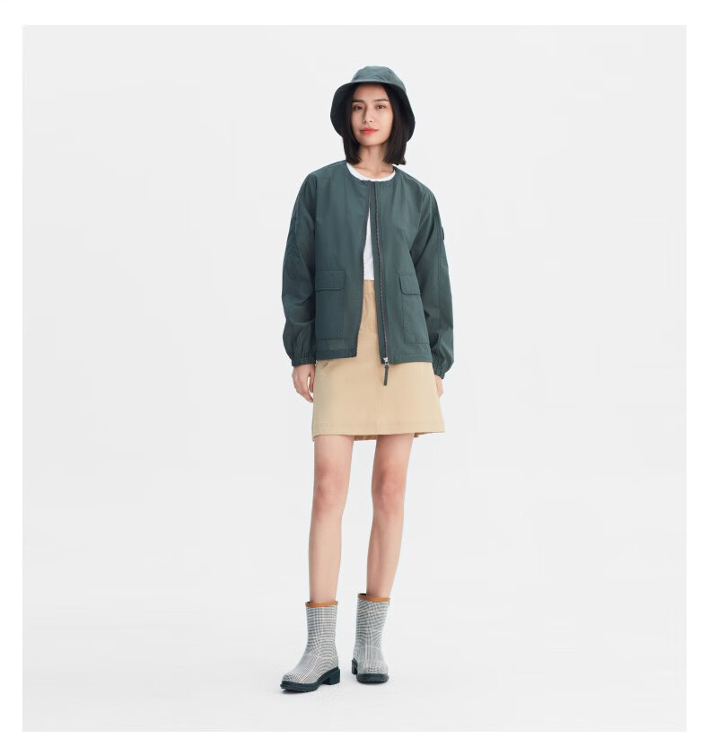 aigle艾高2022春夏新品as22wout32女upf40 防紫外线防晒衣防泼水易