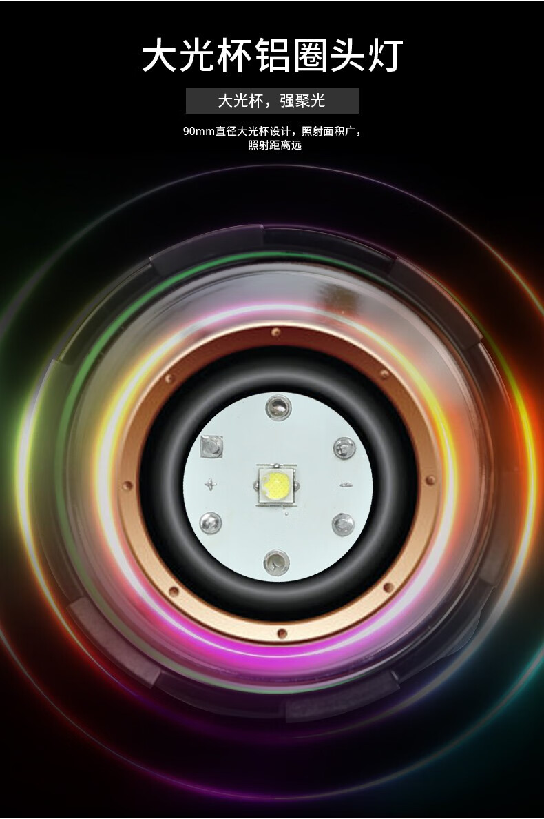 山拓led头灯强光超亮远射户外防水矿灯头戴式钓鱼灯夜钓灯充电手电筒t