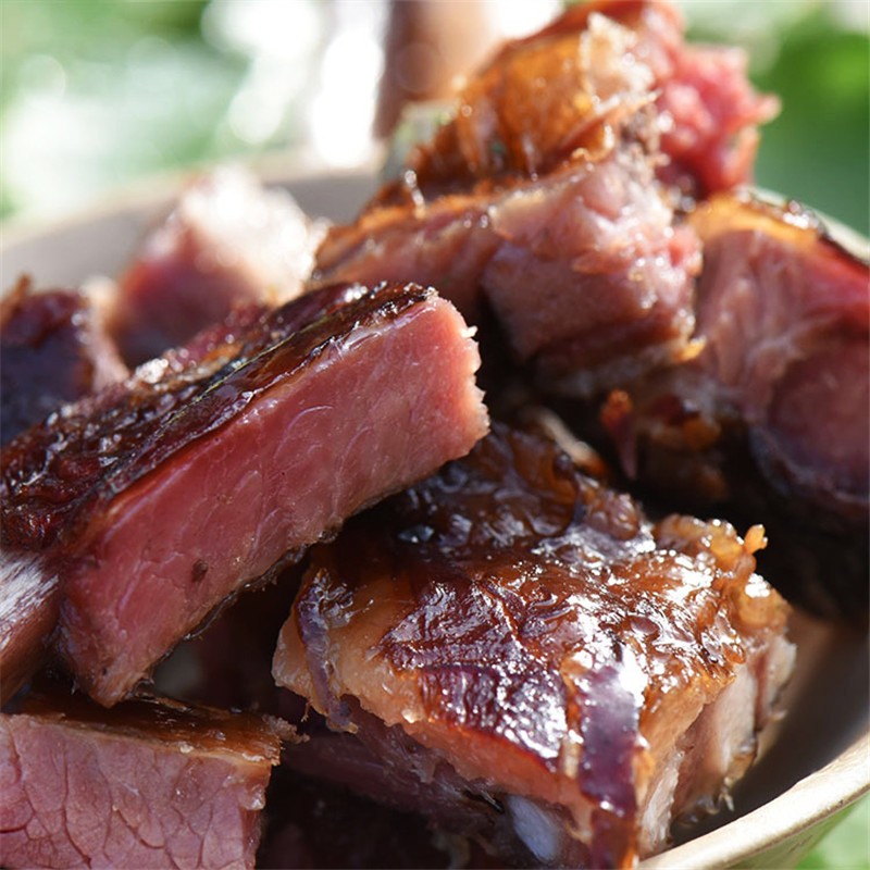 腊排骨手撕腊排骨正宗四川特产腊肉手抓烟熏肉排骨400g5