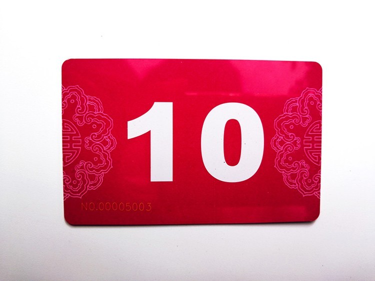 物有物语 筹码牌 麻将筹码卡片棋牌室塑料卡片防水耐磨麻将机筹码币