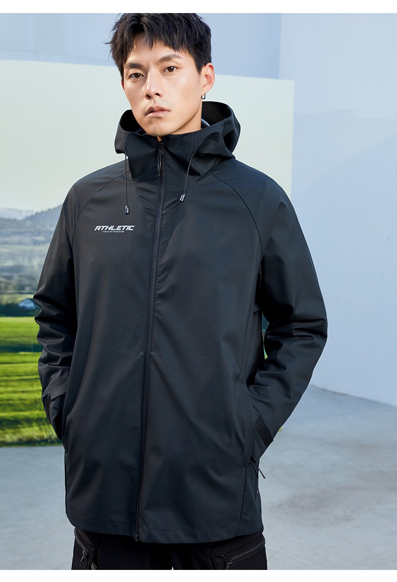 anta安踏夹克外套男2021冬季新款梭织潮连帽开衫外套官方旗舰网店