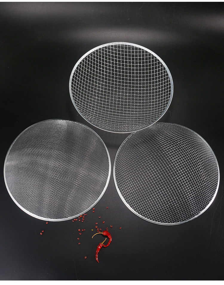 过滤家用铁丝圆形厨房餐厅筛子筛网园艺筛土大筛分样筛沙子加厚款细网